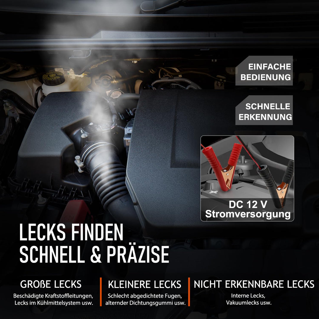 Kfz Nebelmaschine 12V EVAP Lecksuchgerät Rauch ab 5 Sek - Bild 3