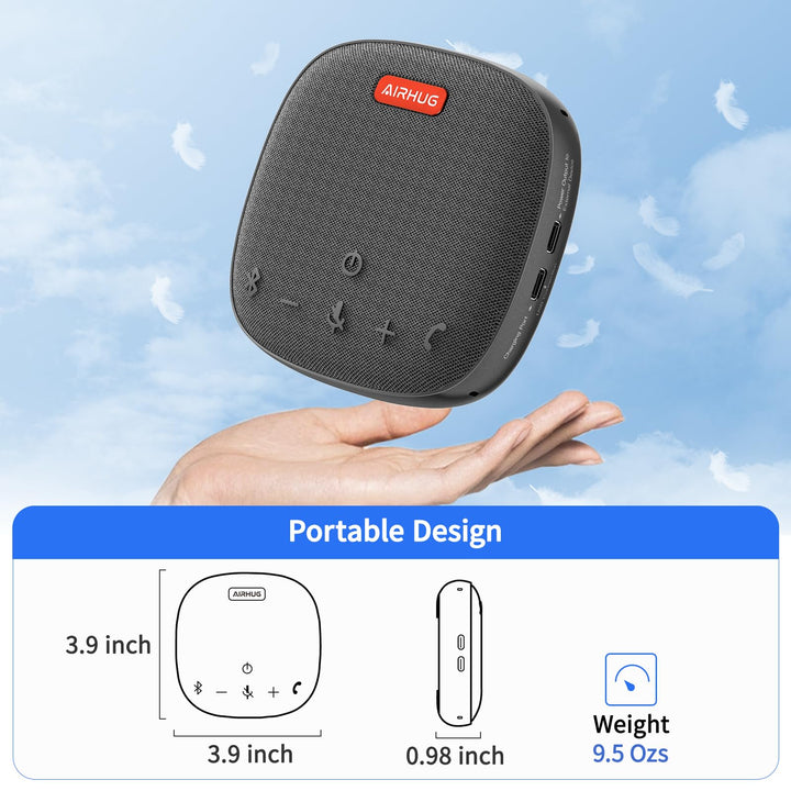 Konferenz-Freisprecher Bluetooth &amp; USB 360° für 4-6 Personen - Bild 4