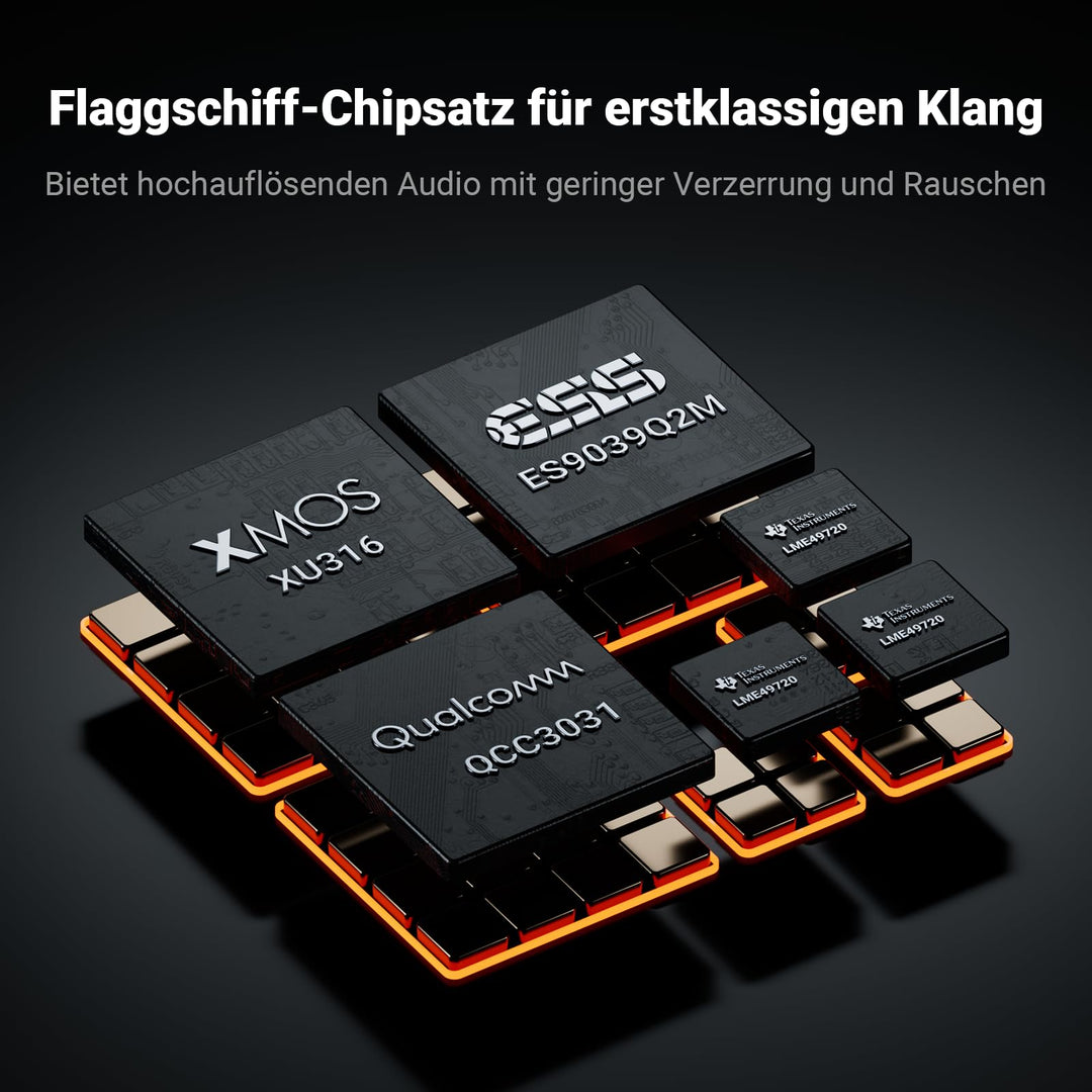 Desktop DAC Vorverstärker vollbalanciert ES9039Q2M HDMI ARC XLR - Bild 3