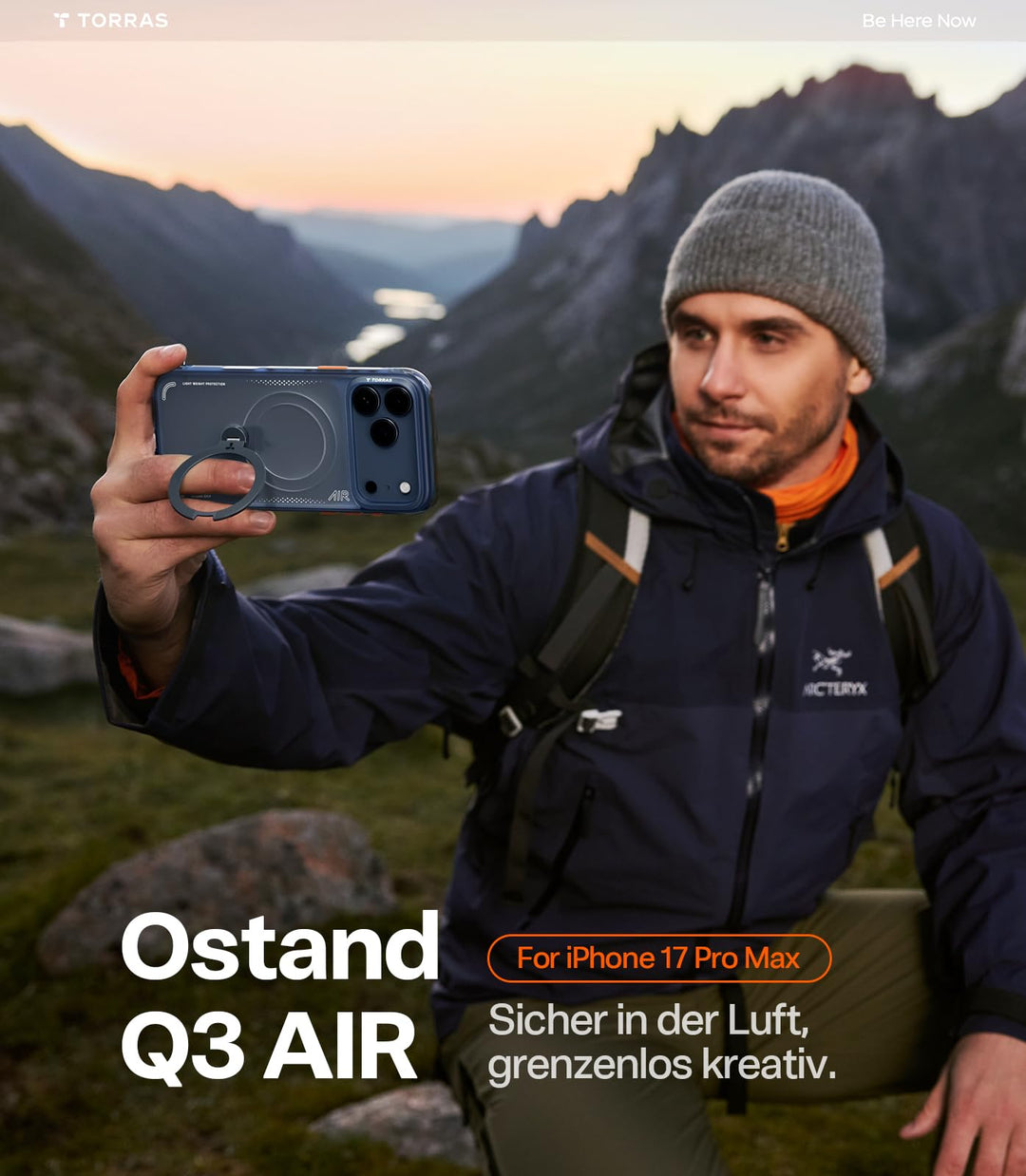 iPhone 17 Pro Max Hülle Airbag MagSafe 360°-Ring Militärstandard - Bild 8