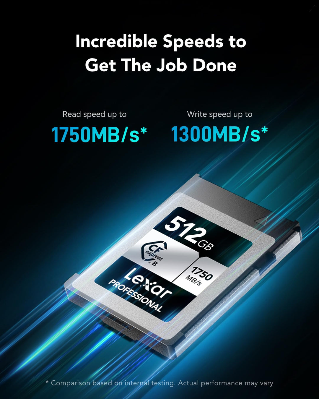 CFexpress Karte Typ B 512 GB bis 1750 MB/s für 8K-Video - Bild 2
