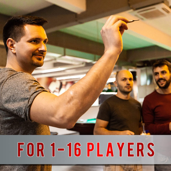 Elektronische Dartscheibe 27 Spiele 259 Variationen fuer bis zu 16 Spieler - Bild 9