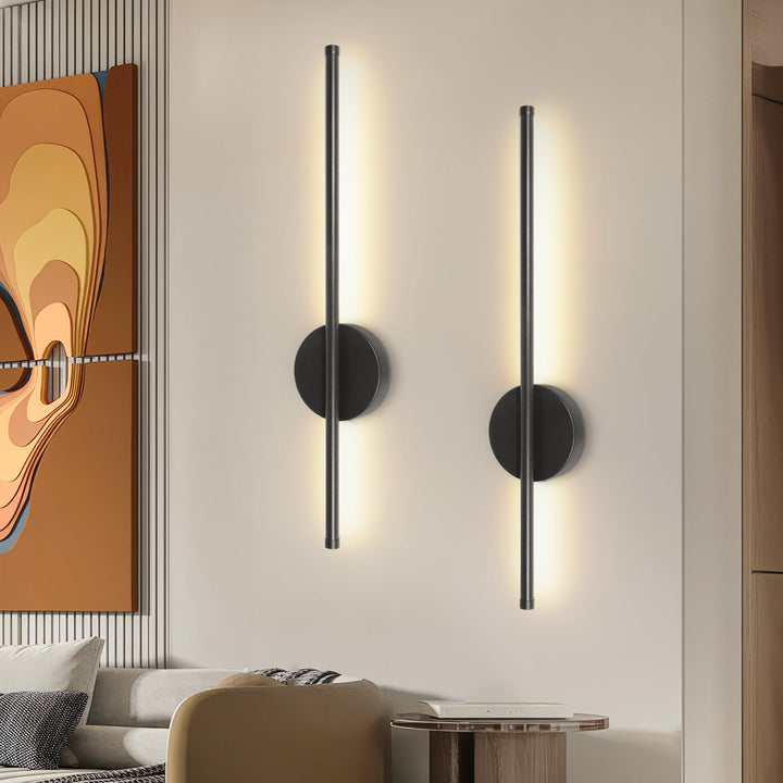 LED Wandleuchte kabellos 60 cm dimmbar 3000–6000 K 2er-Set
