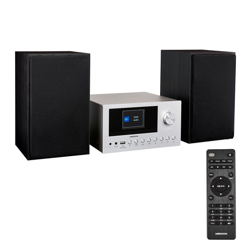 Kompaktanlage mit Internetradio, DAB+, Bluetooth & CD 2x150W