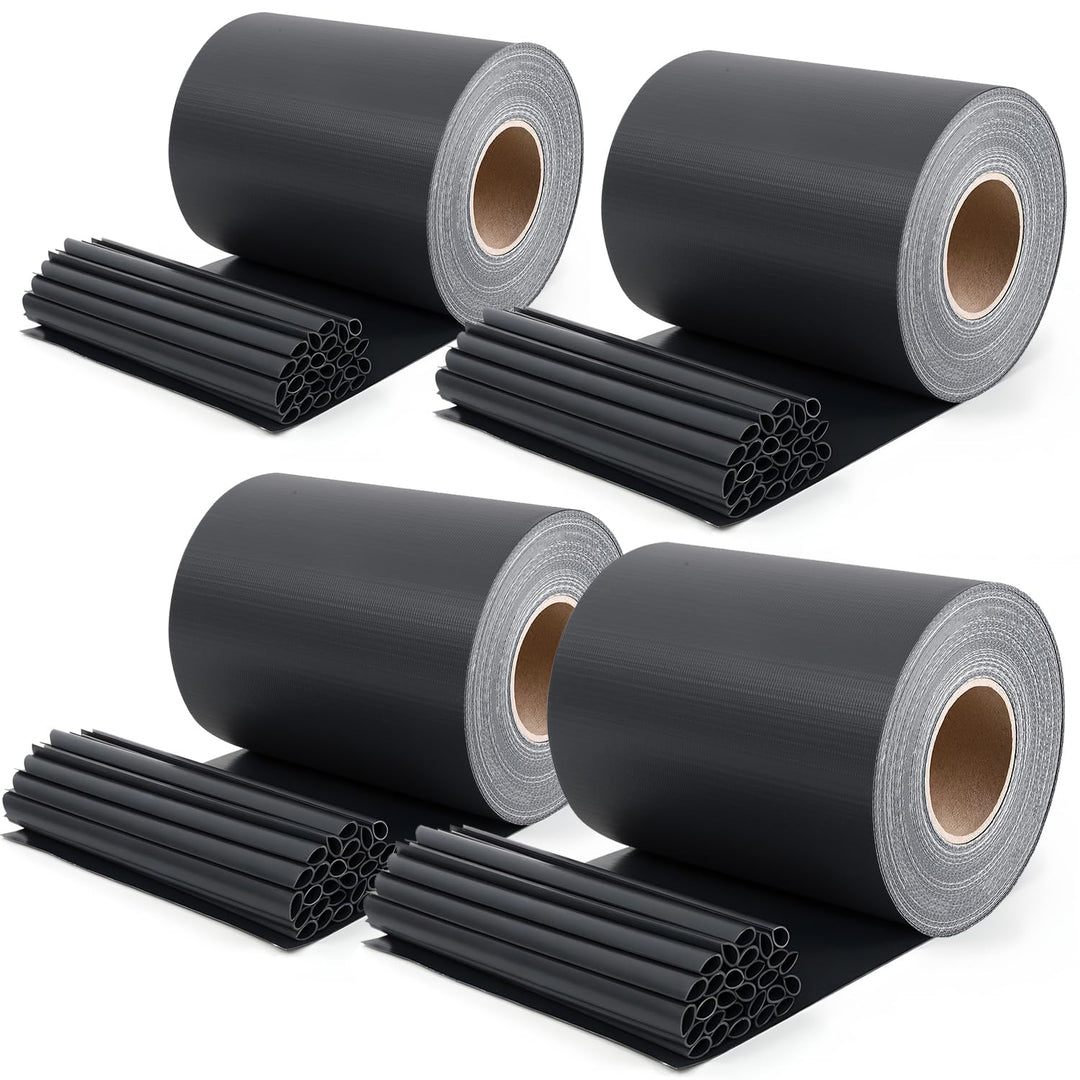 Sichtschutzstreifen PVC für Doppelstabmatten 35m x 19cm Anthrazit