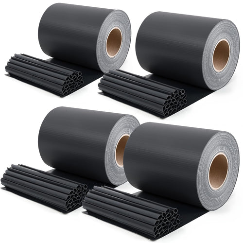 Sichtschutzstreifen PVC für Doppelstabmatten 35m x 19cm Anthrazit