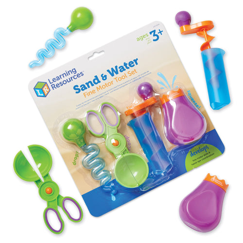Feinmotorik Sandspielzeug Set Quetschflasche Pipette Schöpfschere ab 3