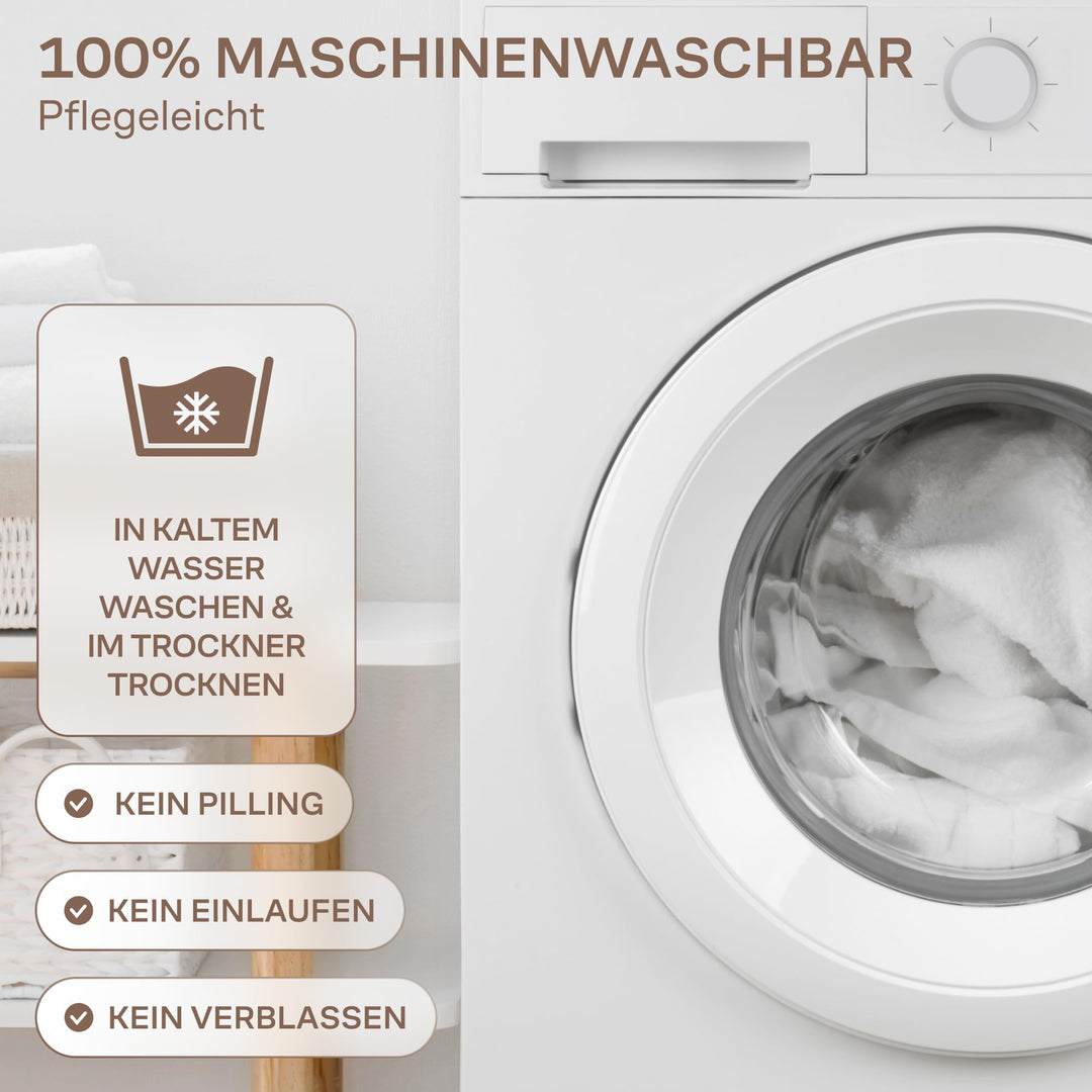 Matratzenschoner 140x200 cm Bambusviskose kühlend atmungsaktiv - Bild 7