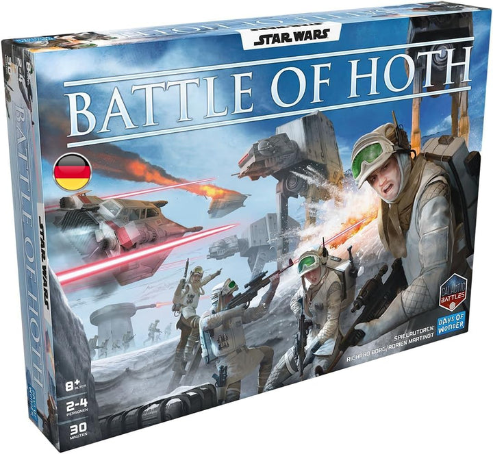 Strategiespiel Star Wars Battle of Hoth 74 Miniaturen 2-4 Spieler