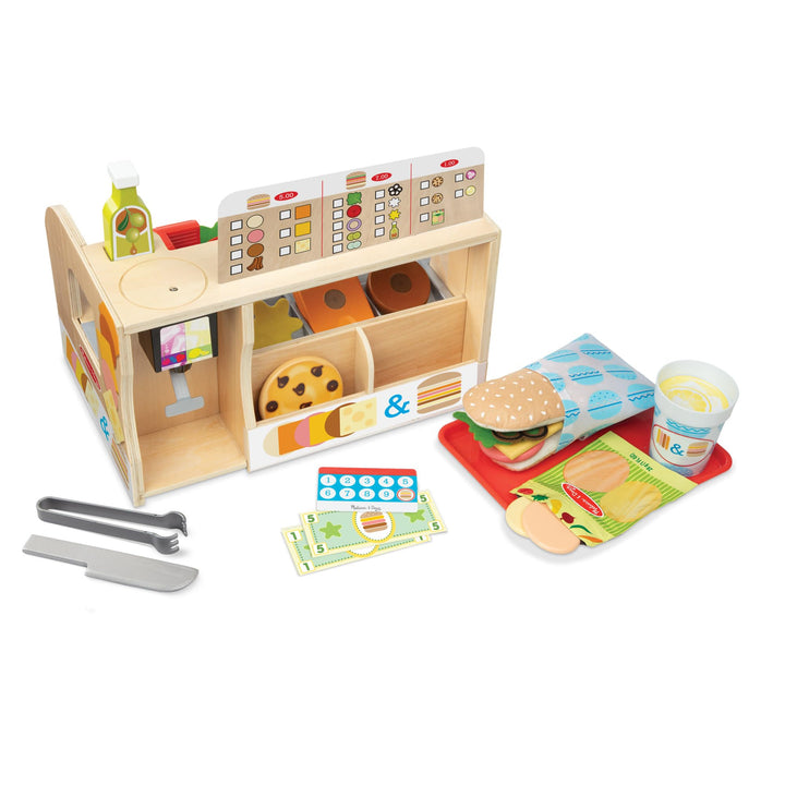 Sandwich-Shop Holz 52-teilig mit Schneider für Kinder ab 3 - Bild 3