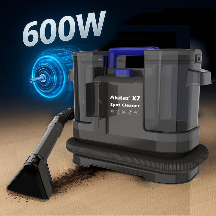 Waschsauger 600W Polsterreiniger mit 2-Tank-System für Sofa &amp; Auto - Bild 3