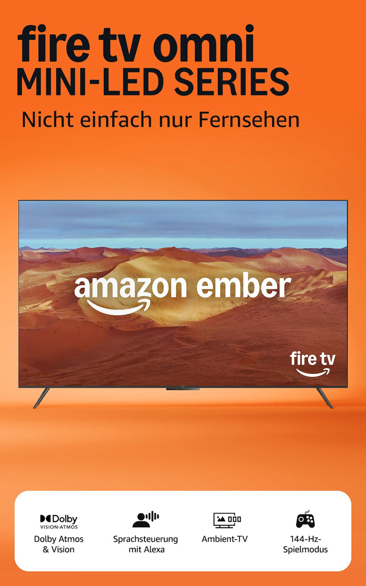 Mini-LED QLED Smart TV 55 Zoll 4K 144 Hz Gaming Dolby Vision - Bild 2