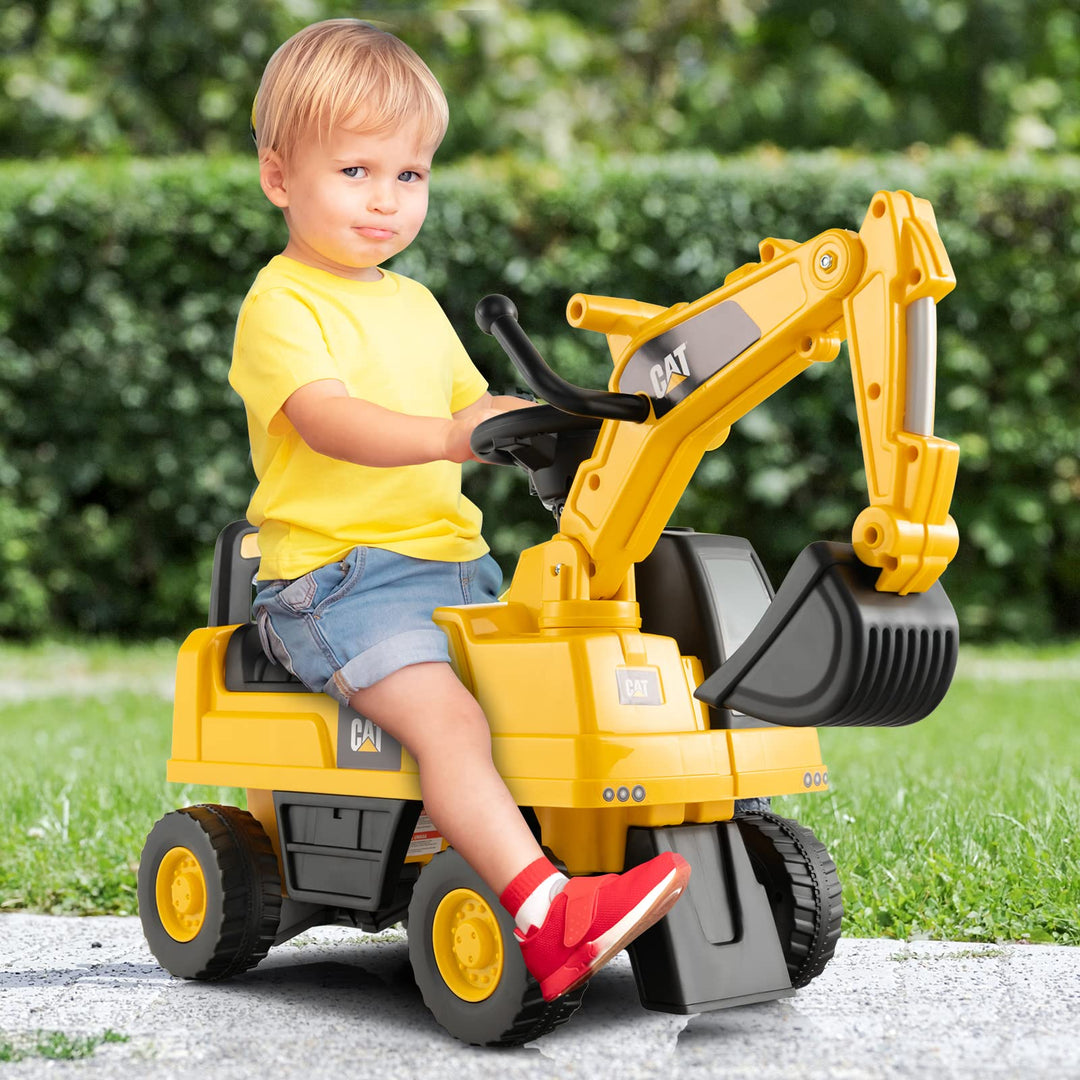 Sitzbagger Kinder mit drehbarer Schaufel und Stauraum ab 1 Jahr - Bild 9