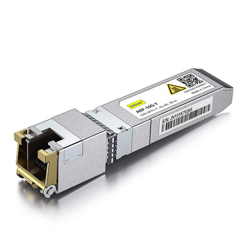 10GBase-T SFP+ Transceiver RJ45 CAT.6a 10Gbit/s bis 30m