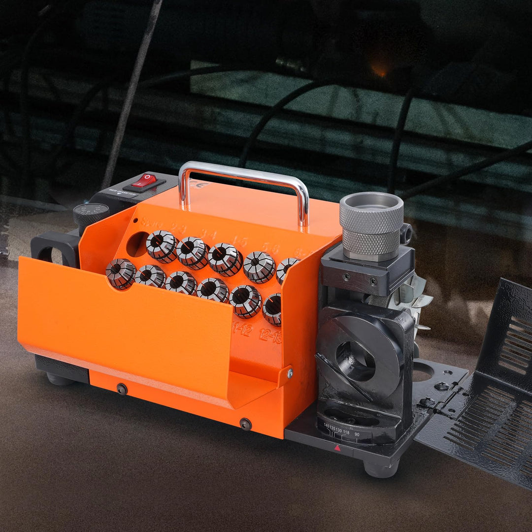Bohrerschärfmaschine 120W 3–13mm Spitzenwinkel 95–135° mit 2 Schleifscheiben - Bild 8