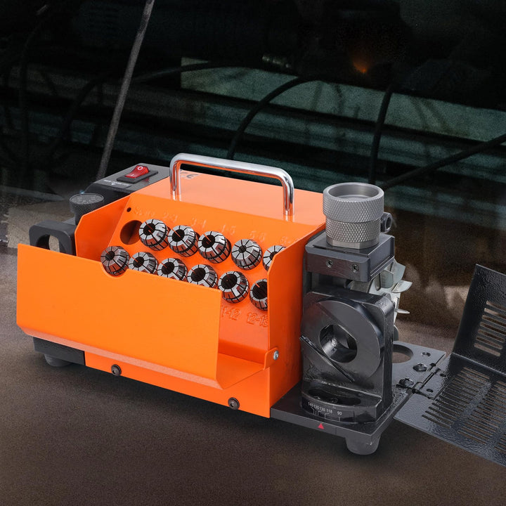 Bohrerschärfmaschine 120W 3–13mm Spitzenwinkel 95–135° mit 2 Schleifscheiben - Bild 8