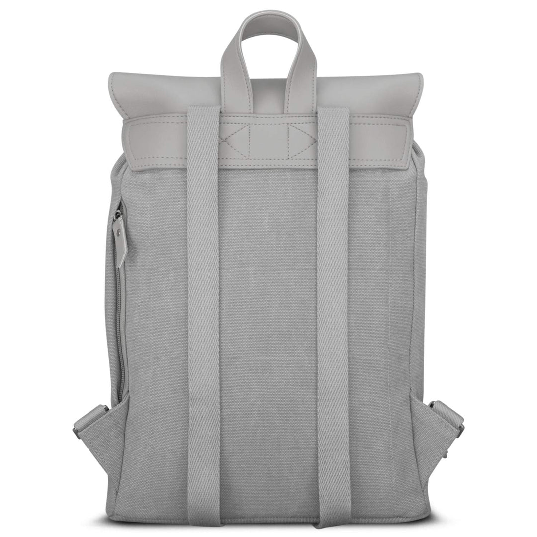 Damenrucksack Grau 10 L mit 13-Zoll-Laptopfach für Alltag - Bild 3