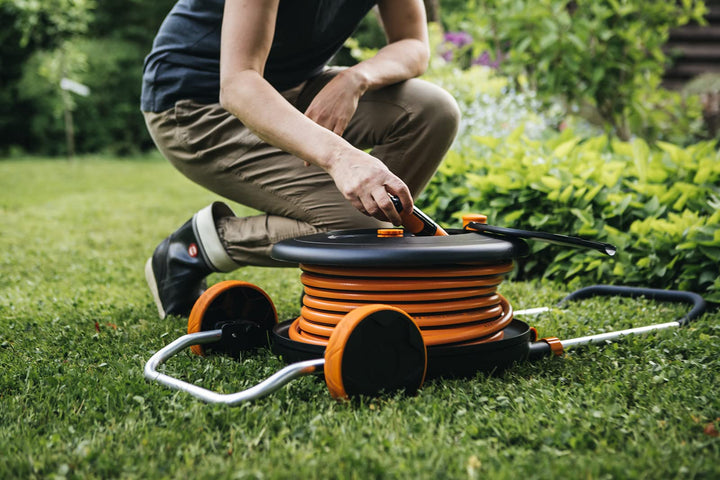 Schlauchtrommel-Set mit Wagen 20m Schlauch für Garten &amp; Terrasse - Bild 9