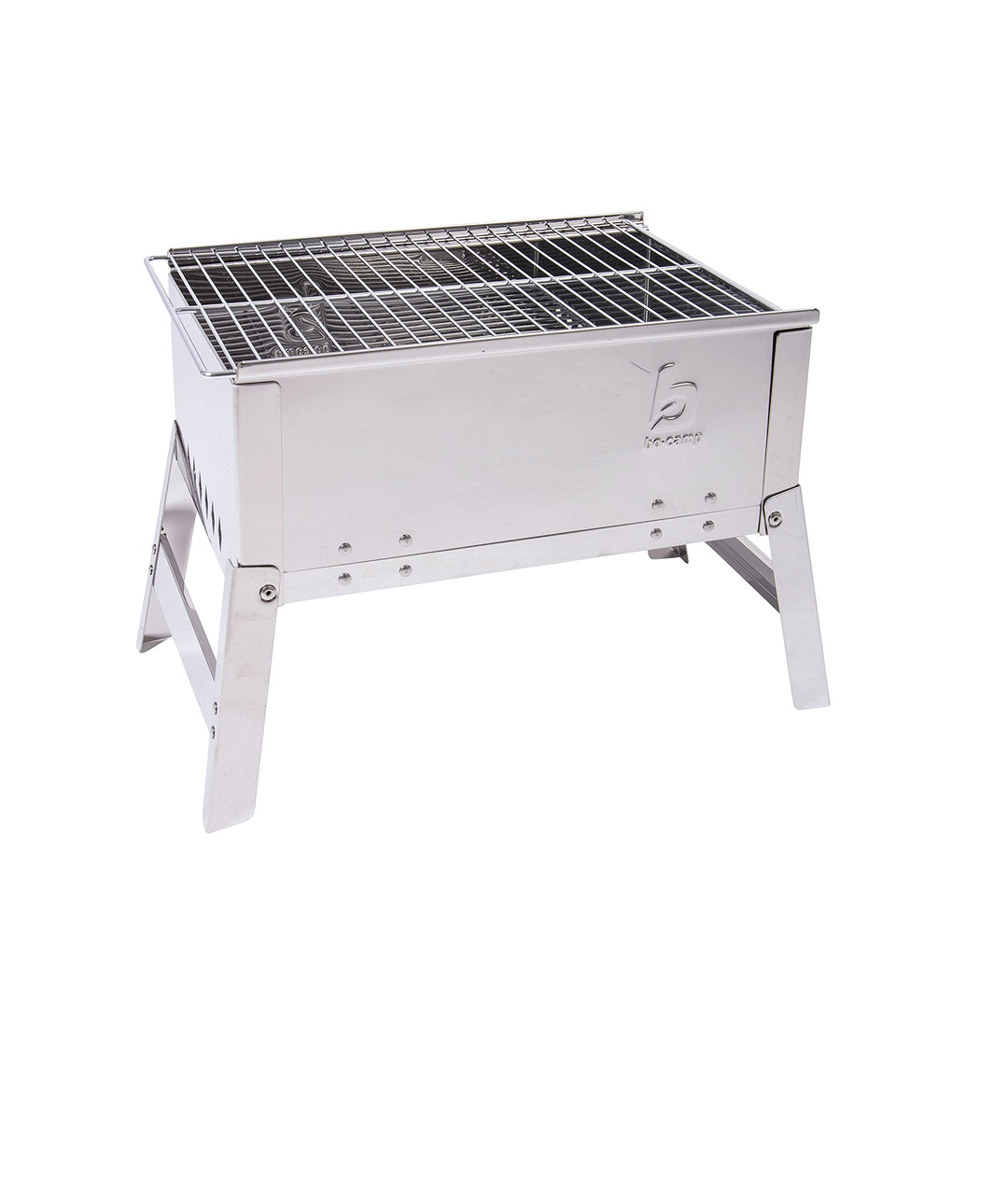 Campinggrill Edelstahl klappbar 33x22,5x27,5 cm für Reisen