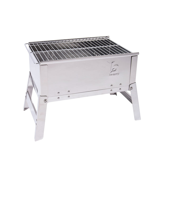 Campinggrill Edelstahl klappbar 33x22,5x27,5 cm für Reisen