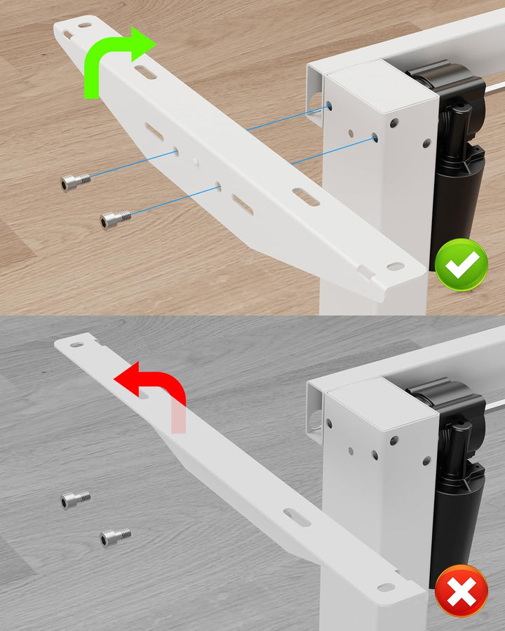 Schreibtisch elektrisch höhenverstellbar 80x60 cm mit Memory Homeoffice