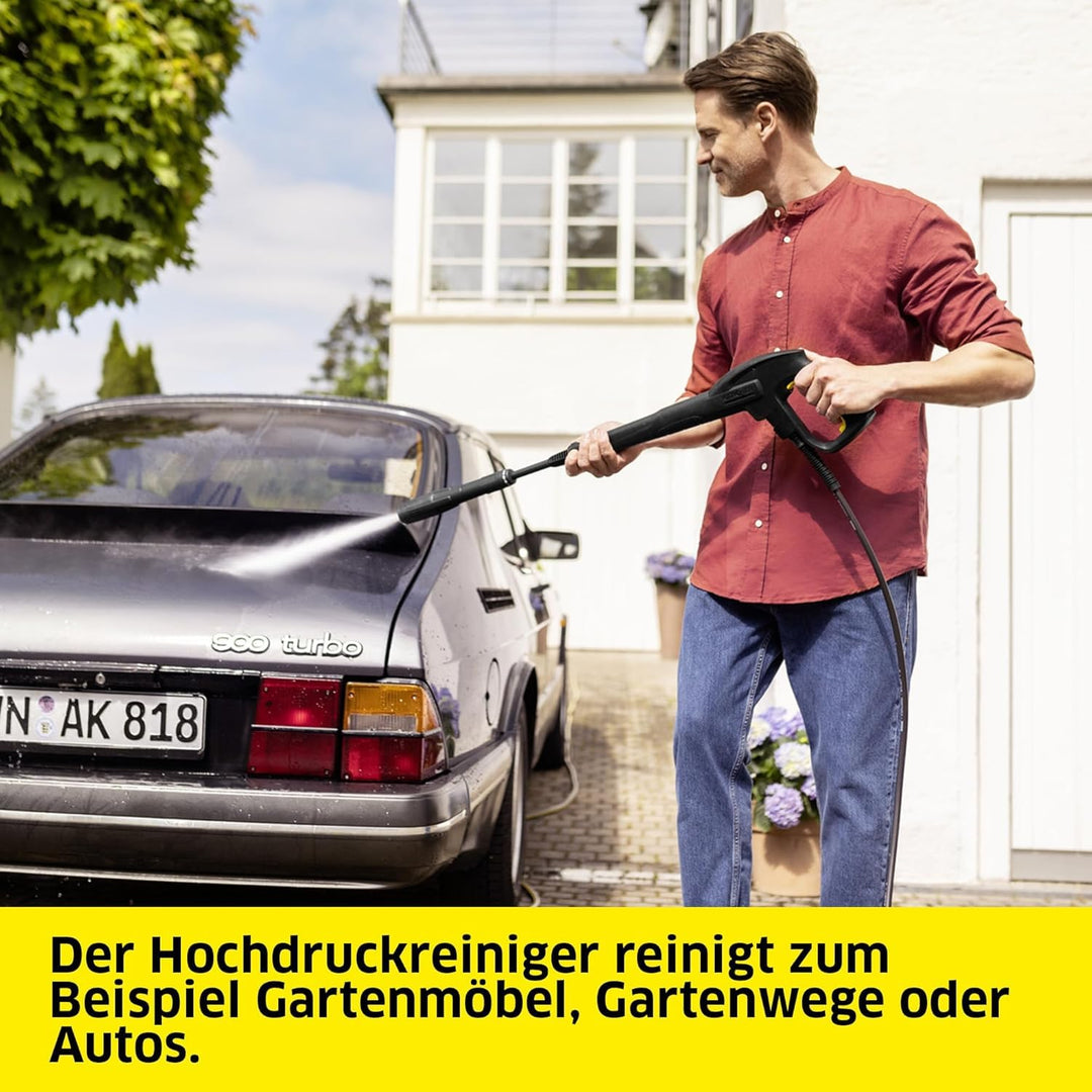 Hochdruckreiniger 130 bar mit Flächenreiniger und Schaumdüse Set - Bild 3