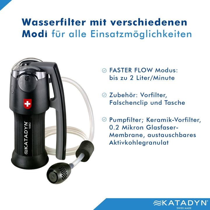 Wasserfilter Outdoor 3-stufig für 1-4 Personen, 2 L/min, 425 g - Bild 5
