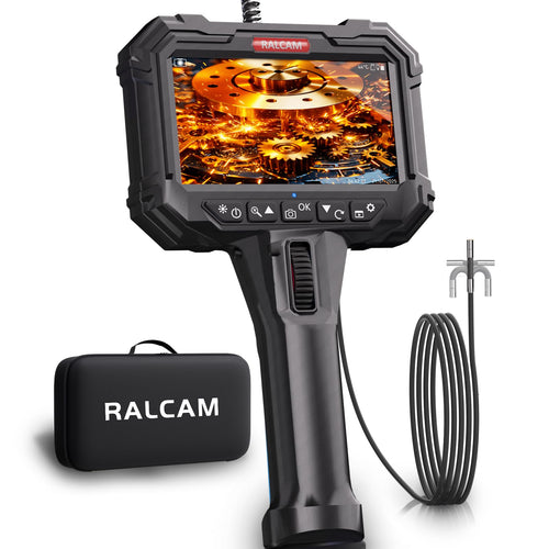 Endoskopkamera 5" HD-Bildschirm 210° Kopf IP67 5,5mm Sonde