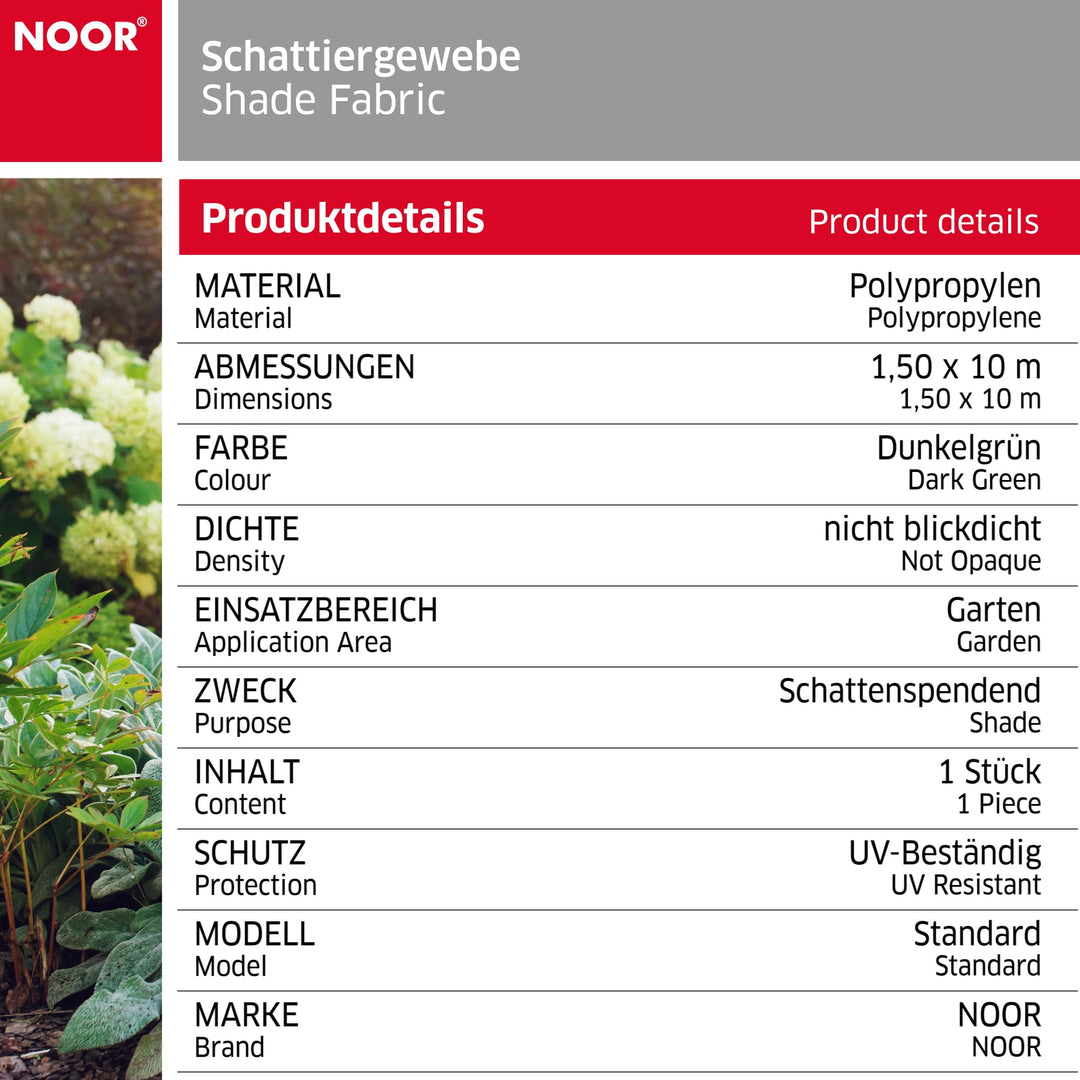 Sichtschutznetz HDPE 120 g/m² blickdicht 150x1000 cm Dunkelgrün - Bild 4