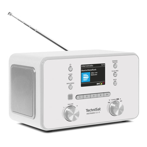 Internetradio DAB+ mit Bluetooth 10 Watt Stereo Weckfunktion