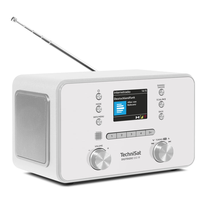 Internetradio DAB+ mit Bluetooth 10 Watt Stereo Weckfunktion