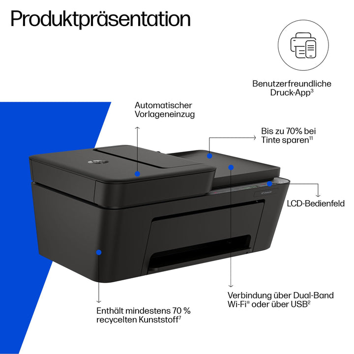 Multifunktionsdrucker WLAN mit Kopierer &amp; Scanner, ADF, 1200 dpi - Bild 6