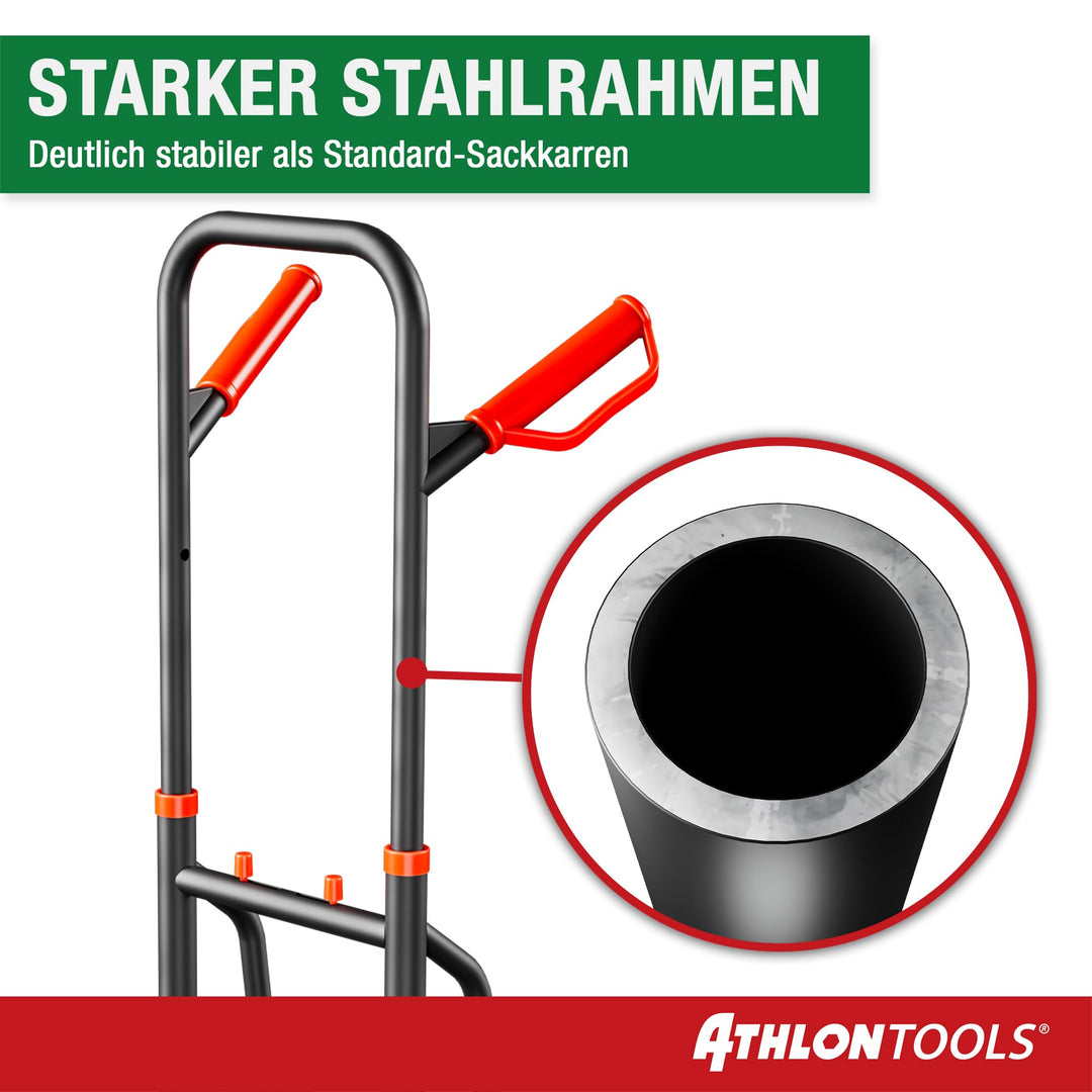 Treppensteiger Sackkarre klappbar Stahl 150 kg TÜV/GS-geprüft - Bild 3