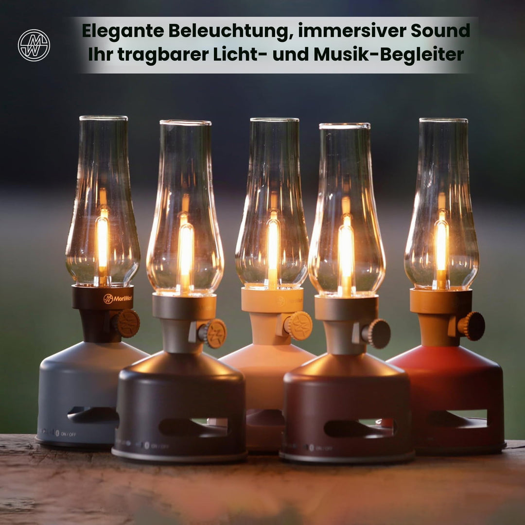 LED-Leuchte mit Bluetooth-Lautsprecher Corn-Gold Outdoor dimmbar - Bild 6