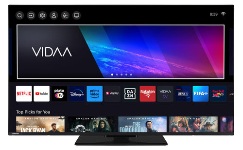 4K Smart TV 50 Zoll VIDAA, Triple-Tuner, Dolby Vision HDR