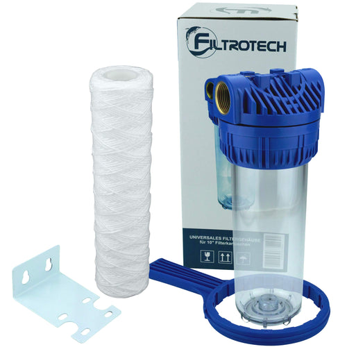Wasserfilter 10 Zoll Vorfilter 20 Mikron mit 1 Zoll IG Anschluss