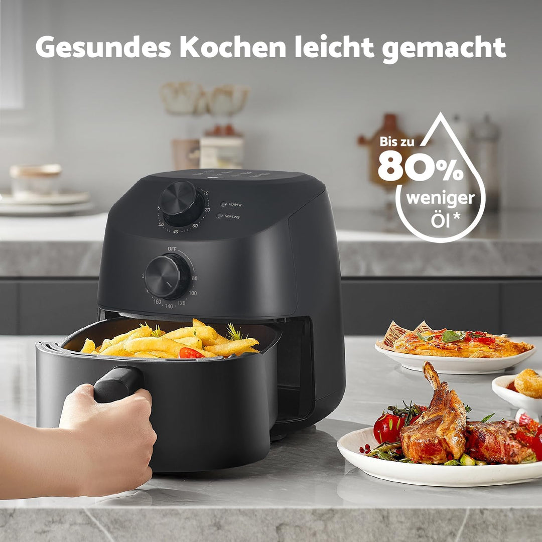 Mini Airfryer 2L 5-in-1 BPA-frei 1150W mit Auto-Off Funktion - Bild 5
