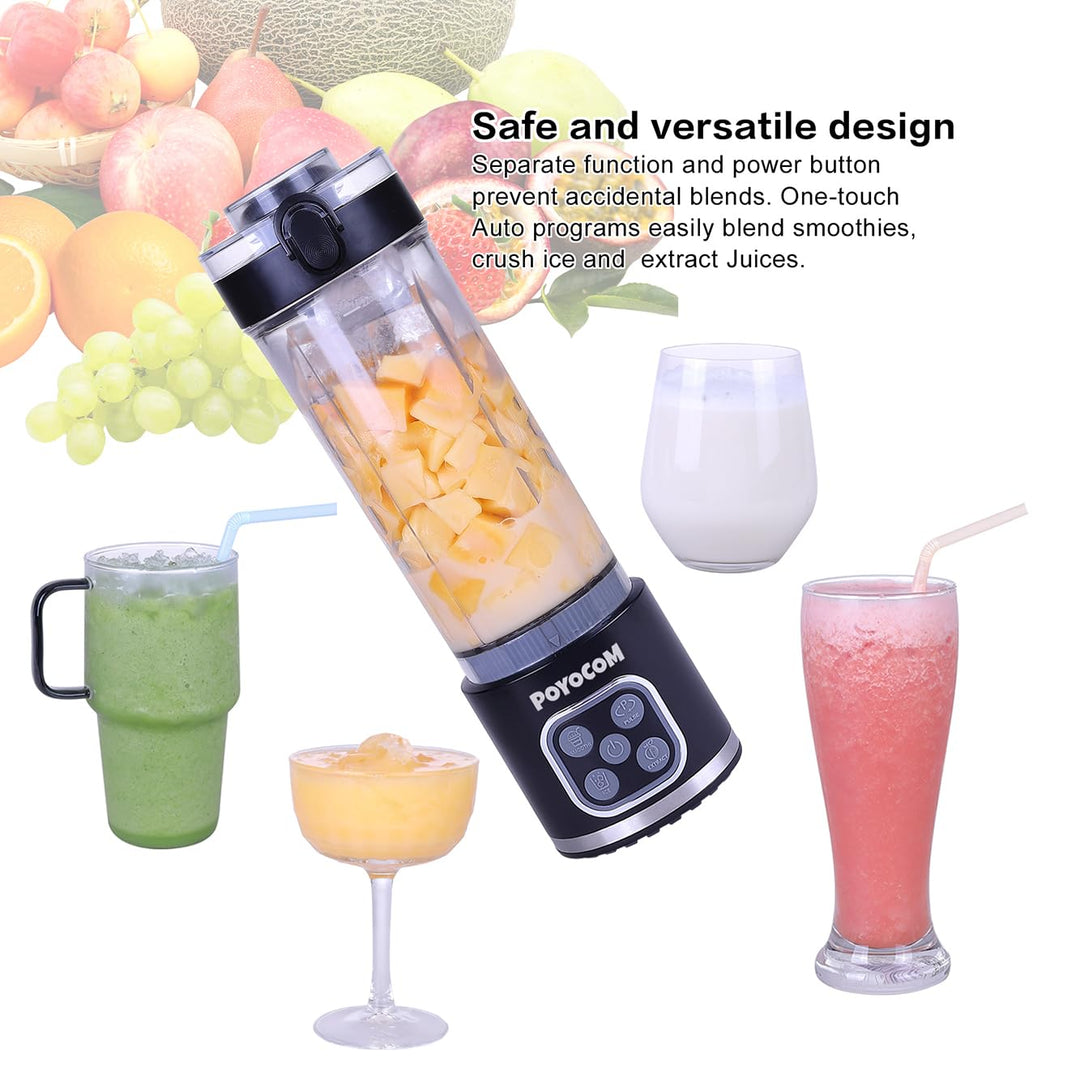 Mini-Standmixer wiederaufladbar 700W 750ml Tritan BPA-frei - Bild 4