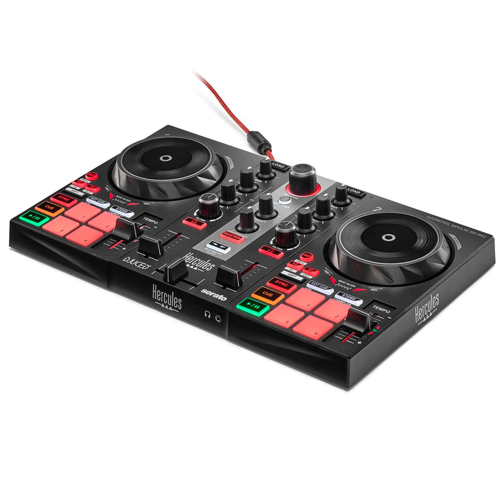 DJ-Controller Einsteiger mit Beatmatch-Guide, 8 Pads, USB - Bild 2