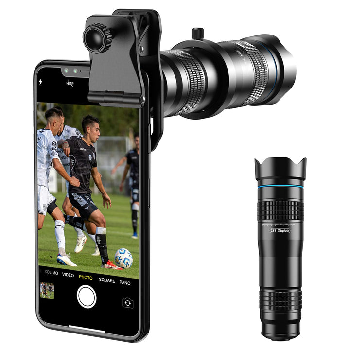 Smartphone Teleobjektiv 28x mit Clip für iPhone Android Monokular