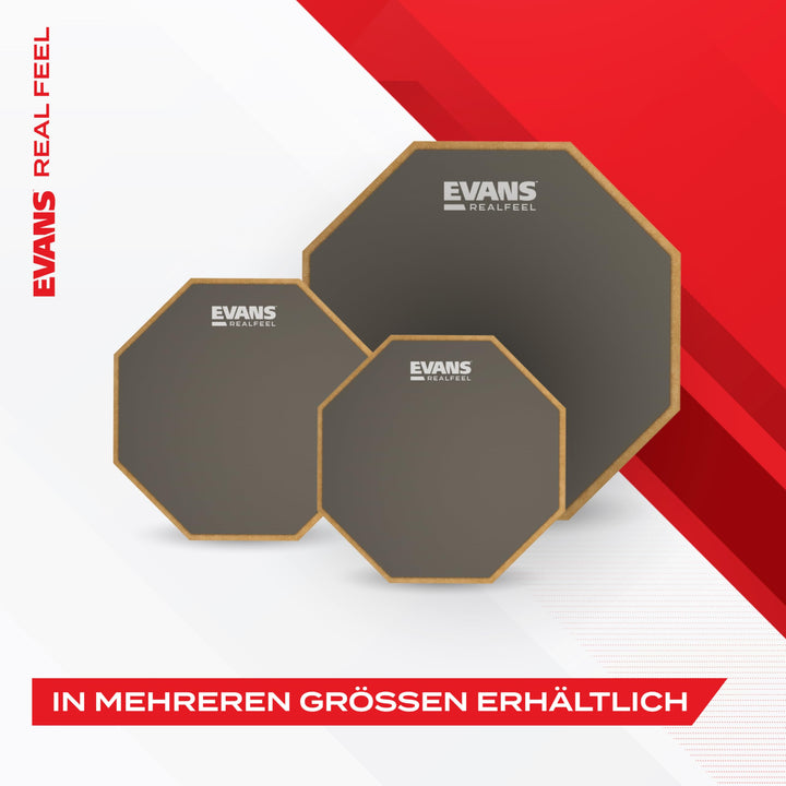 Drum Übungspad 2-seitig Natur- &amp; Recyclinggummi 12 Zoll - Bild 6