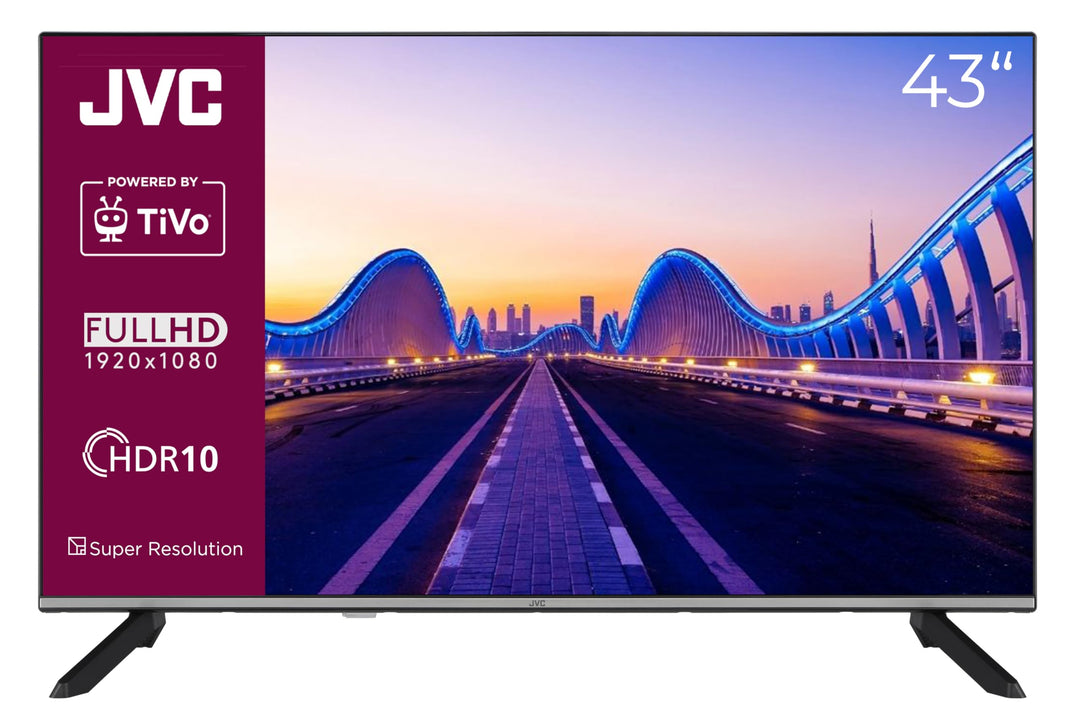 Smart TV 43 Zoll Full HD HDR10 Triple-Tuner TiVo Sprachsteuerung