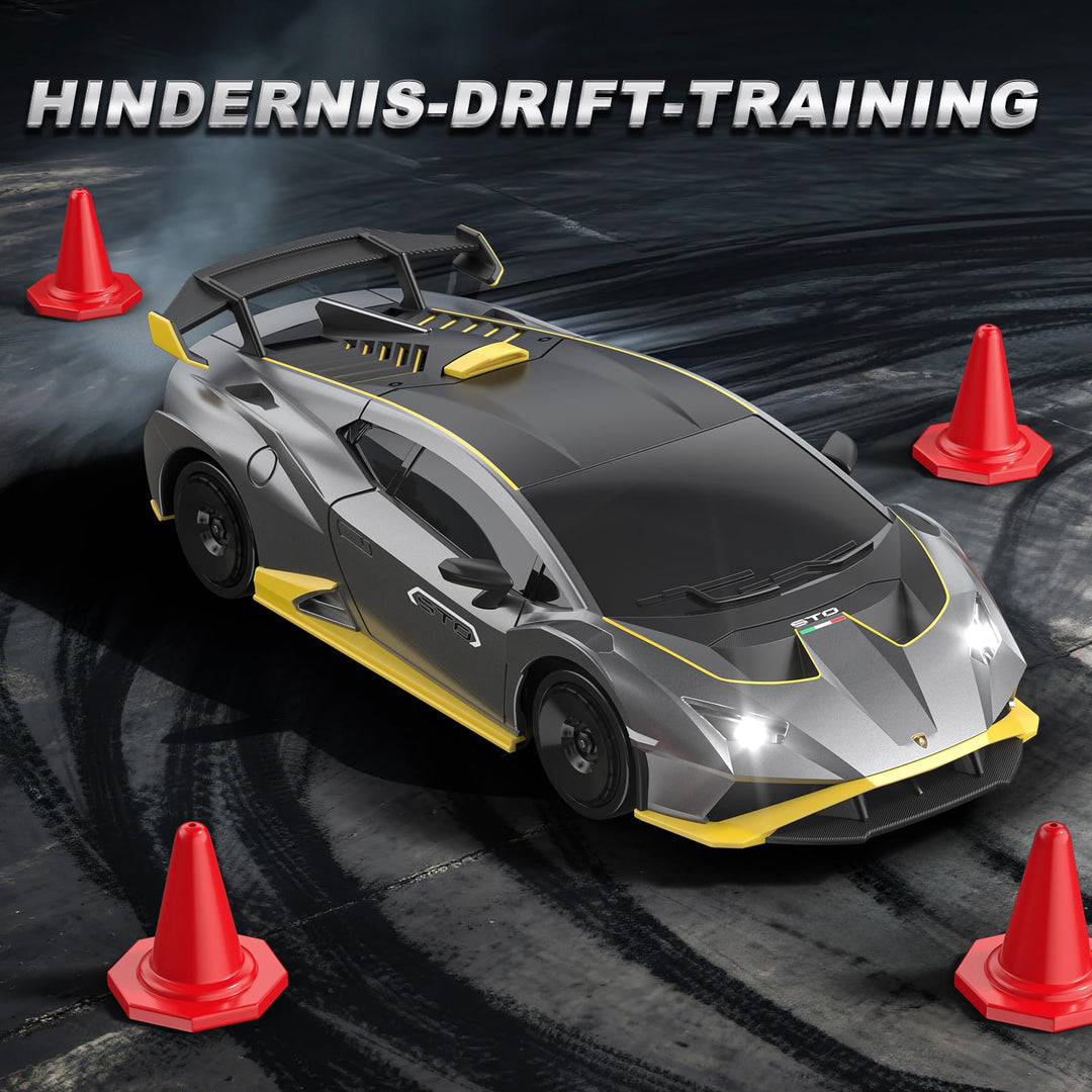 RC Drift Auto 1:18 Ferngesteuert 35 km/h 4WD mit Wechselreifen - Bild 6