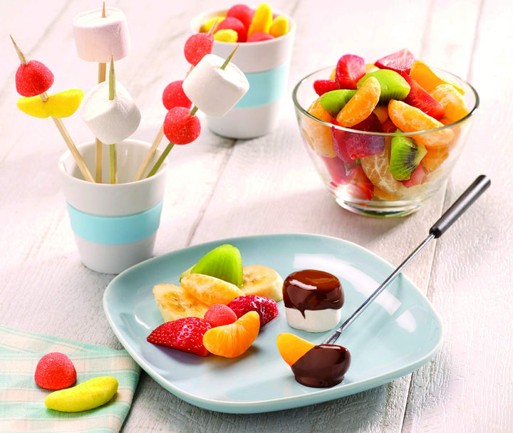 Elektrisches Fondue-Set 8 Personen mit Drehplatte antihaftbeschichtet - Bild 9
