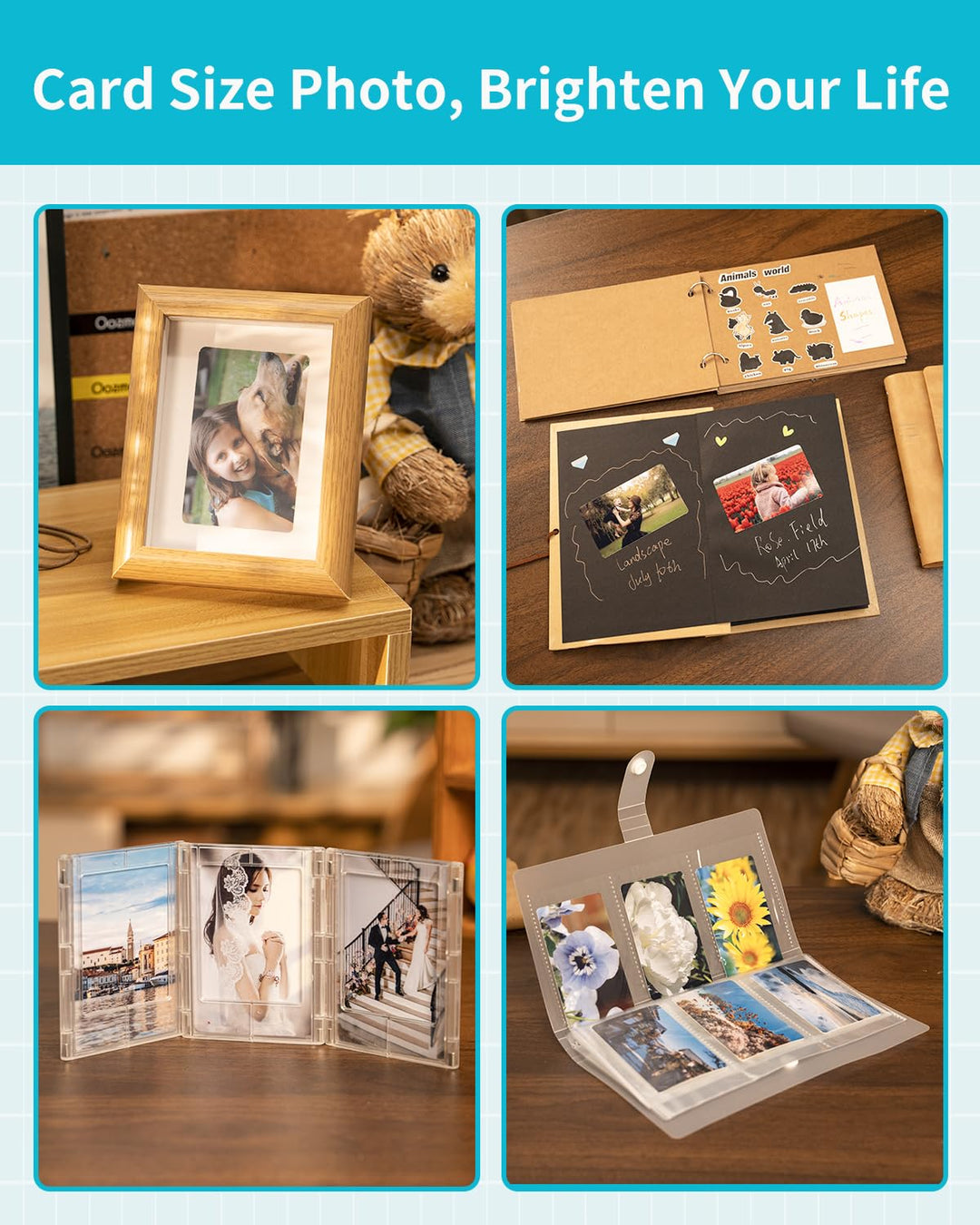 Fotopapier mit Farbband Kartenformat 54x86mm 108 Blatt für Canon Selphy - Bild 8