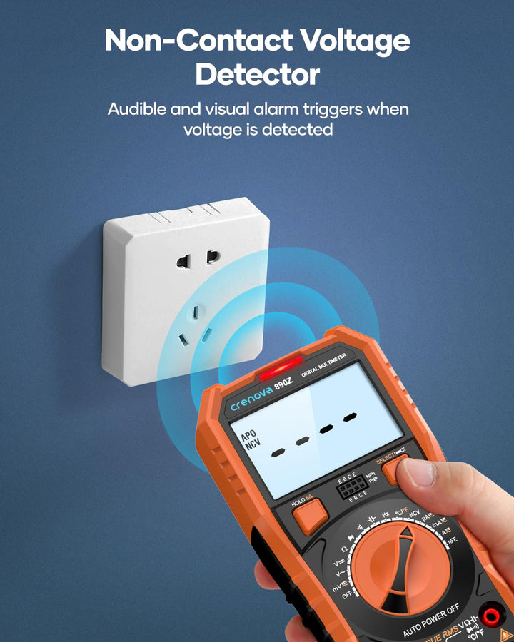 Digitalmultimeter TRMS 6000 Counts Auto-Ranging 10 Messfunktionen - Bild 6