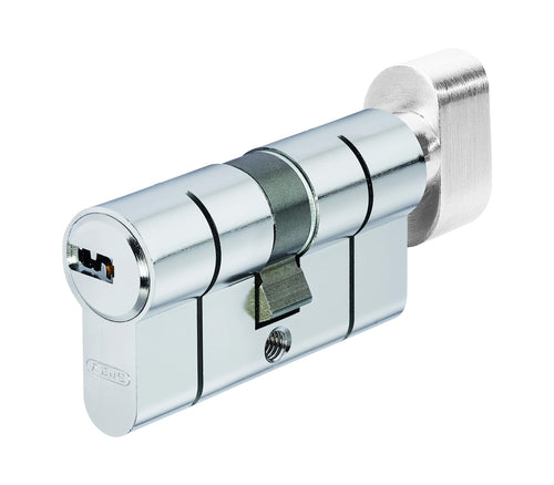Sicherheitszylinder Messing vernickelt KD 30/40 mm Anti-Snap