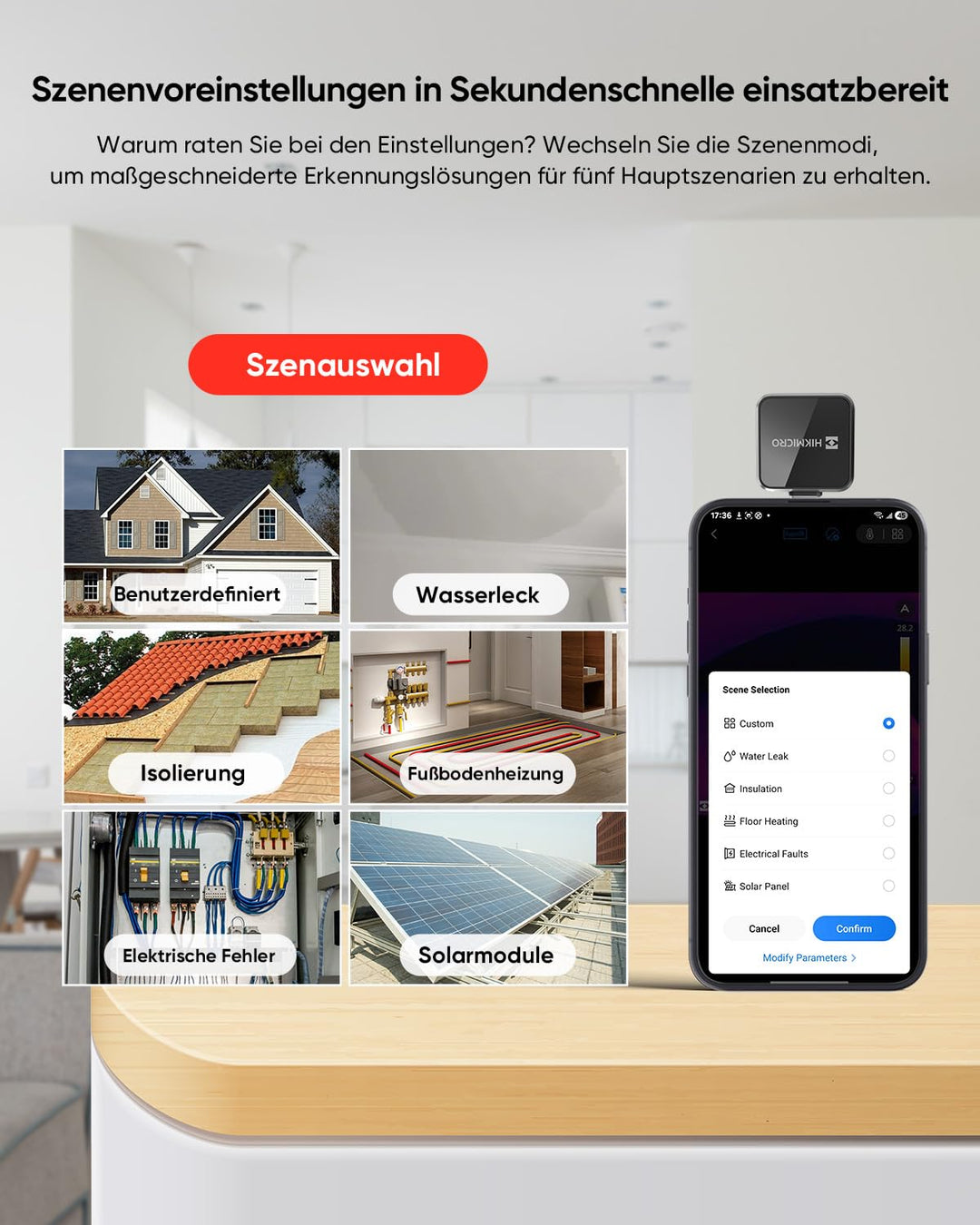 Wärmebildkamera Smartphone 512x384 SuperIR USB-C für Inspektion - Bild 6