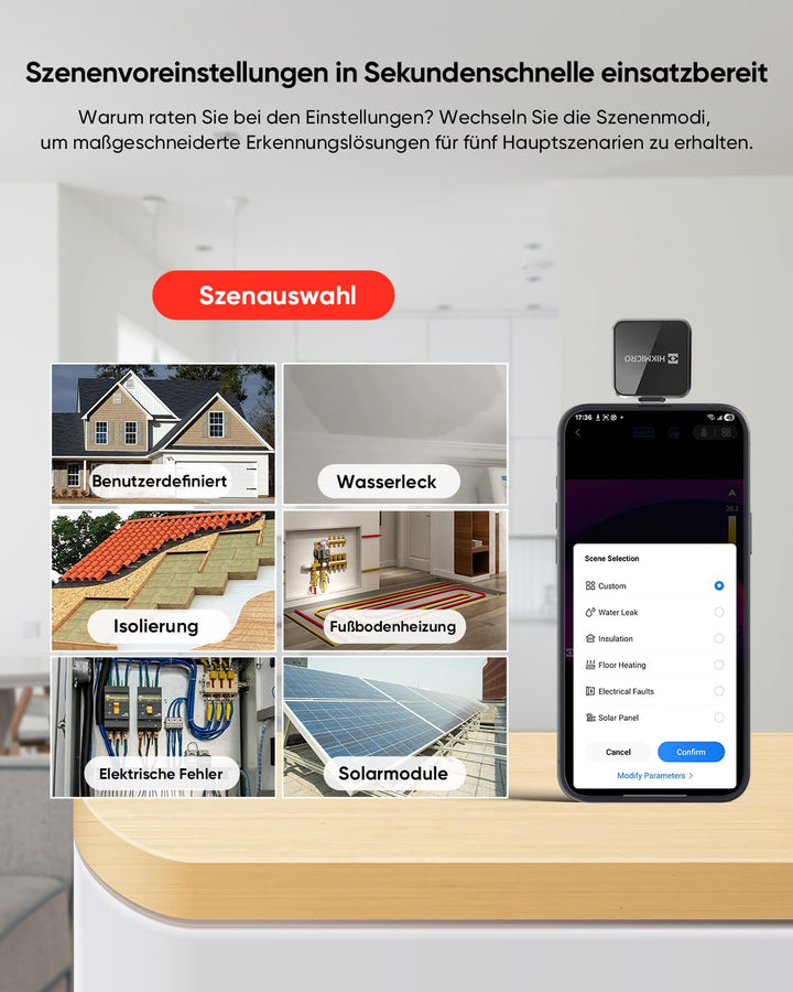 Wärmebildkamera Smartphone 512x384 SuperIR USB-C für Inspektion - Bild 6