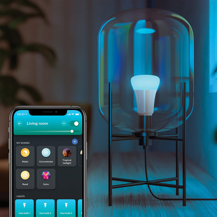 Smart LED Lampe E27 16 Mio. Farben dimmbar 806 lm 2er Pack - Bild 9